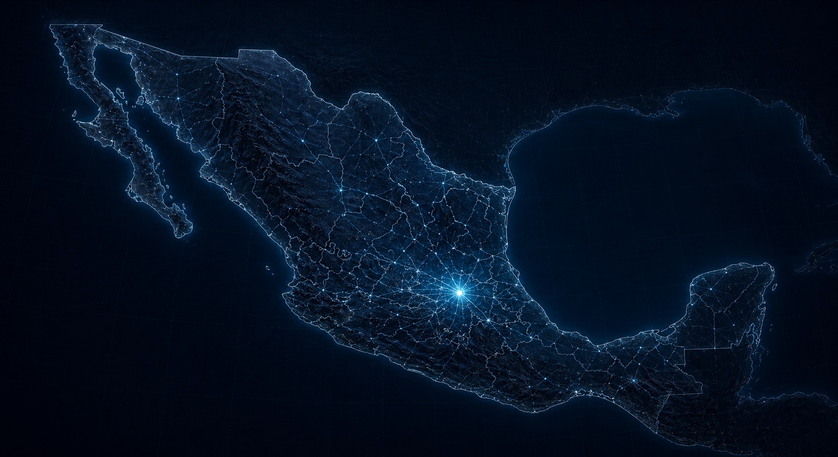 Mapa de hosting de México que muestra Querétaro